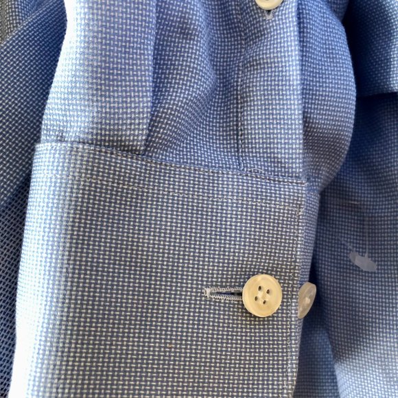 Brand new Tiger of Sweden men's blue button-down dress shirt - Picture 10 of 12